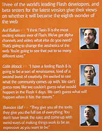 Web Projects magazine quotes Colin, Branden and me