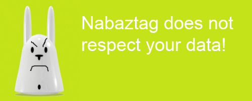 Nabaztag Does not Respect Your Data