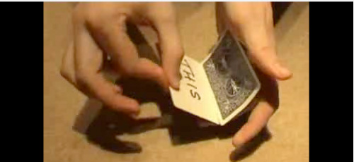 Paul Card Trick This That Other