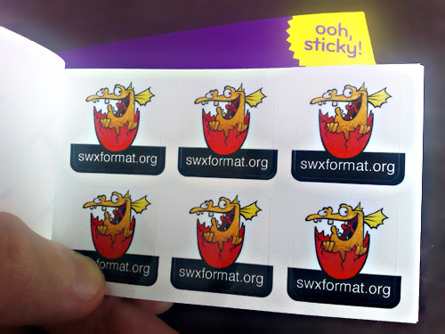 Swx moo Stickers
