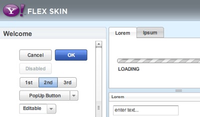 Yahoo Flex Skin